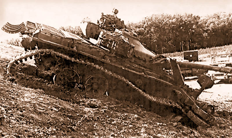 Near Miss: Explosive Shell 30m Away Can Disable Armoured Vehicle