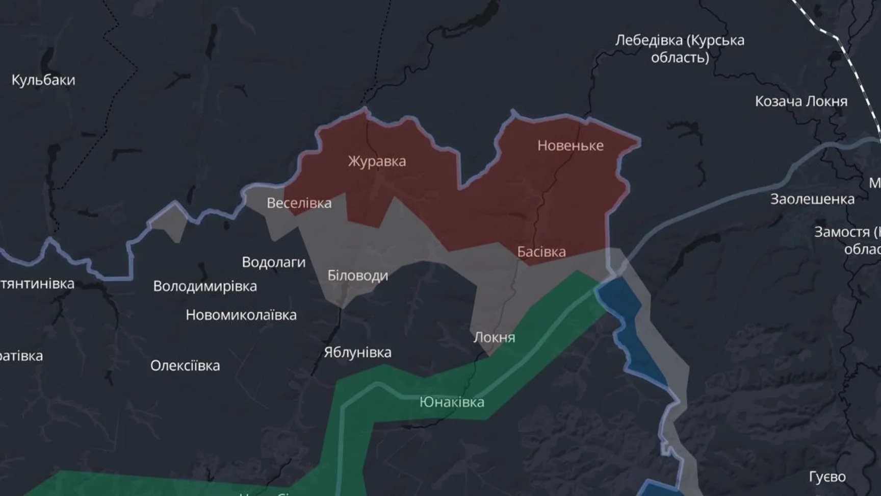 Four settlements in Sumy Oblast occupied