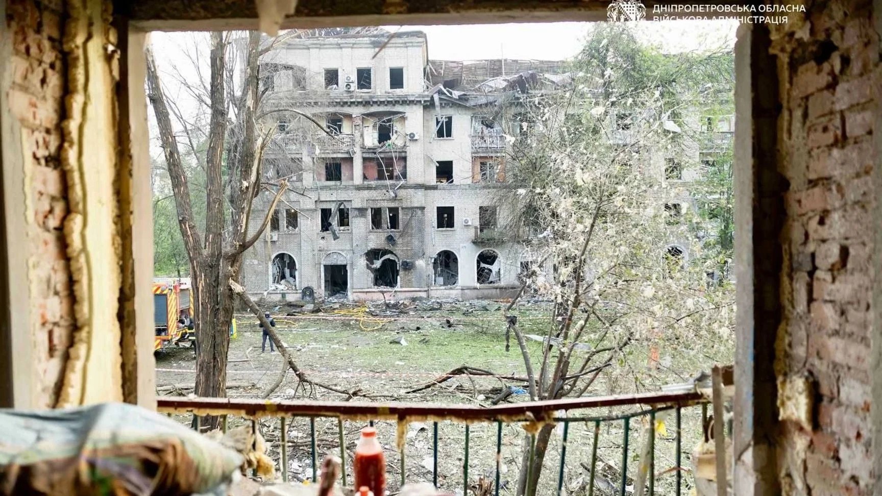22 injured including children in Russian attack on Dnipro