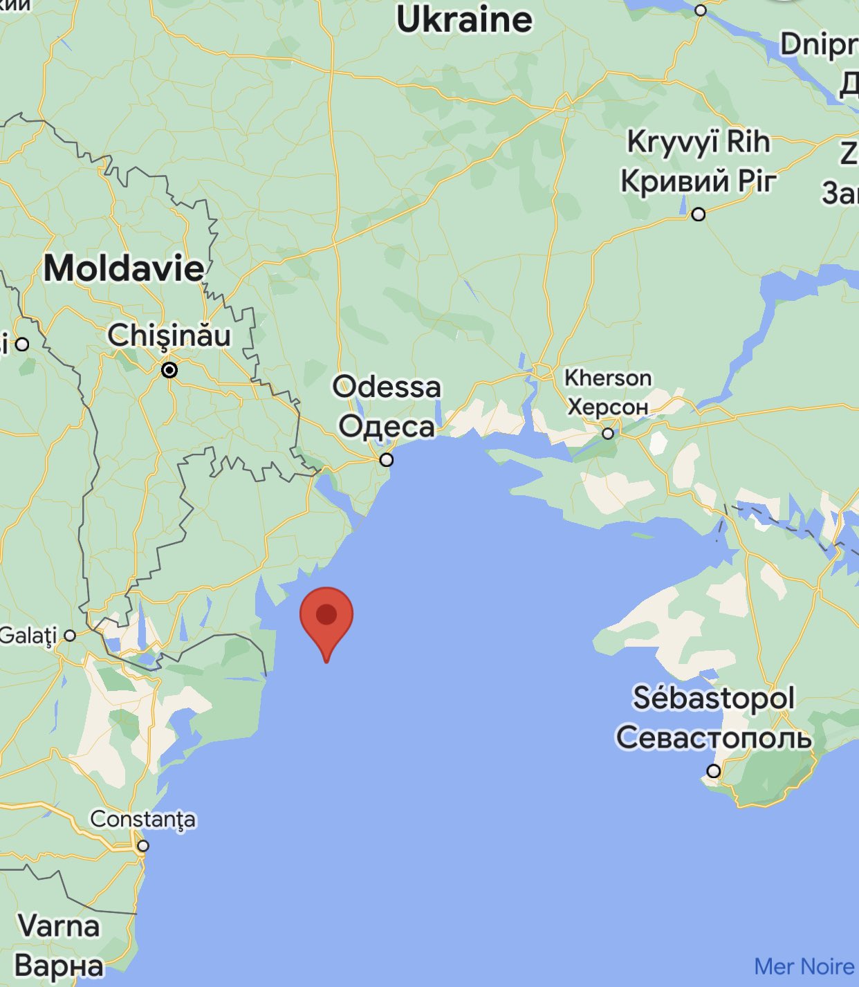 Snake Island attacked by Russian ships