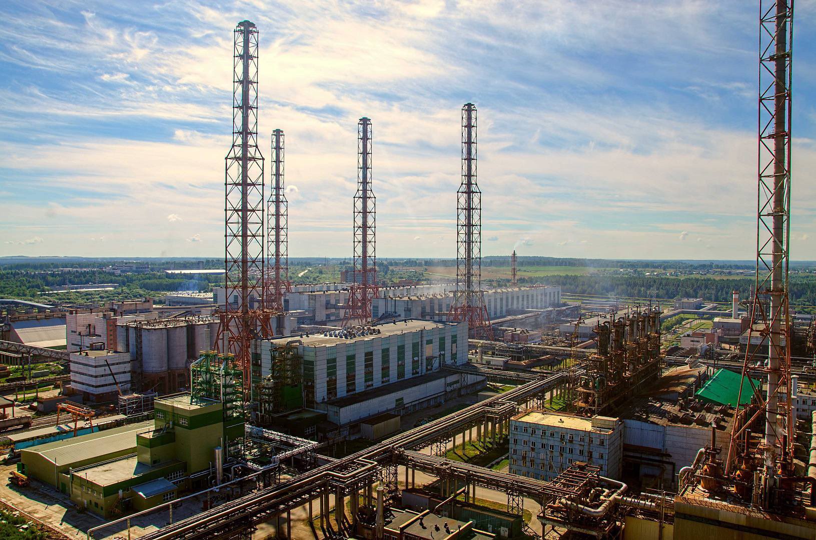 Ukrainian drone attack on chemical plant in Kirovo-Cechpets
