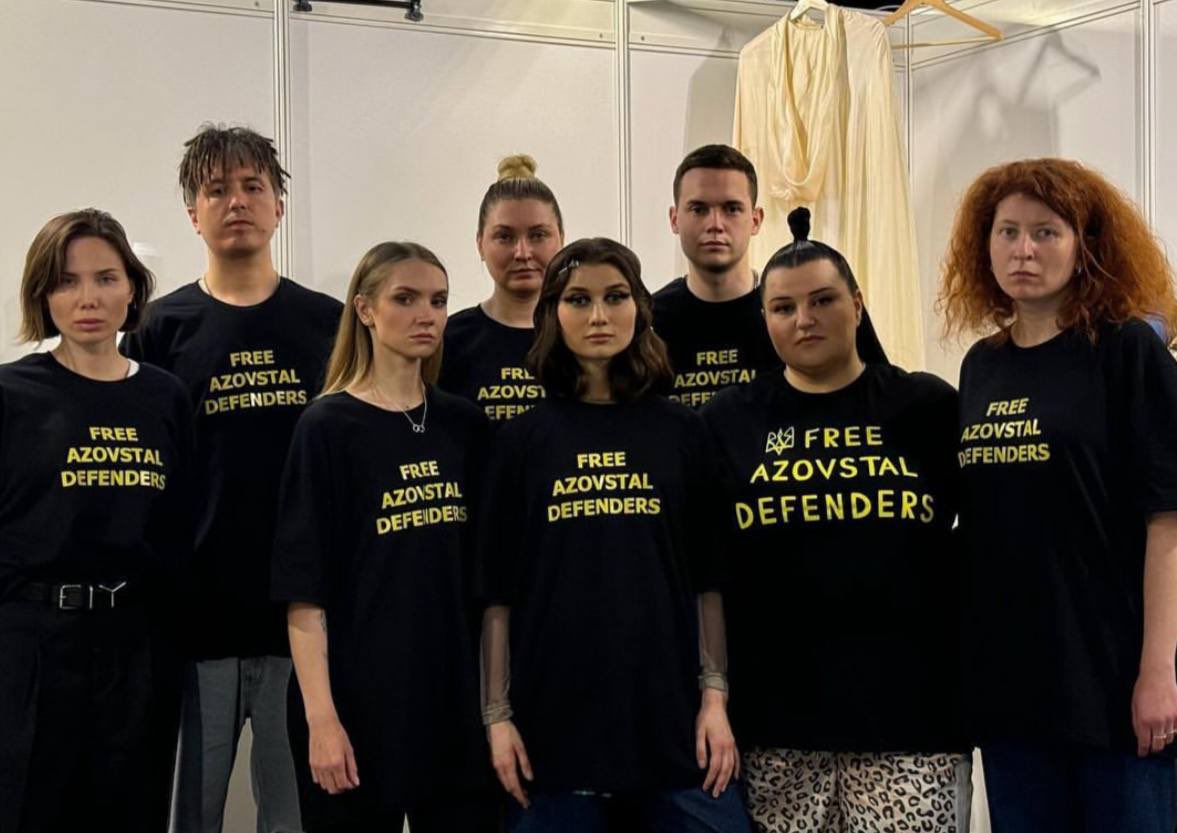 Eurovision fines Ukraine delegation for ‘Free Azovstal Defenders’ T-shirts