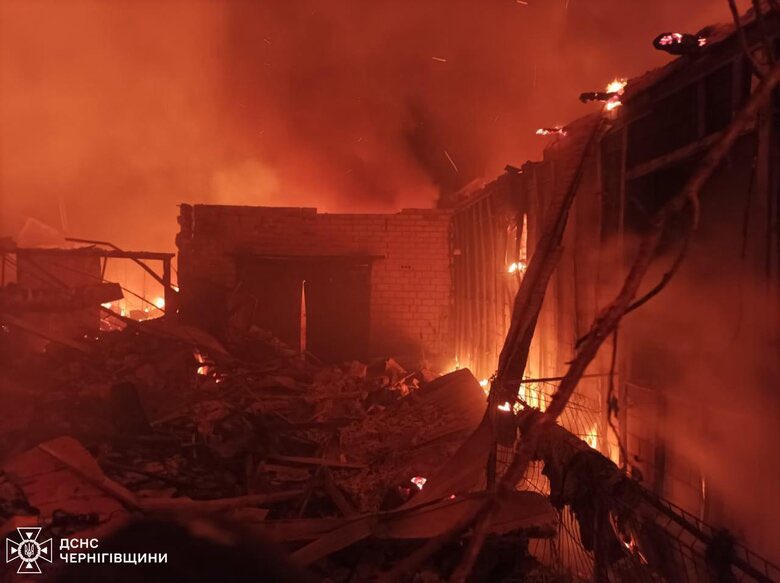 Iranian drone attack in Pryluky kills five, including baby