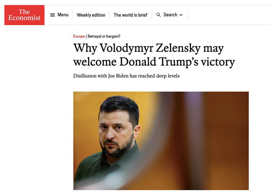 Economist: Russia may target Ukraine leadership before Trump inauguration; 3 terrible months ahead.