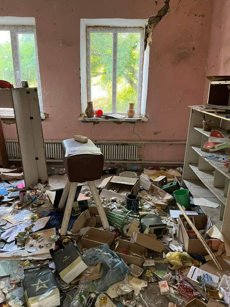 Villageschool freed from the рашистs in Kherson region