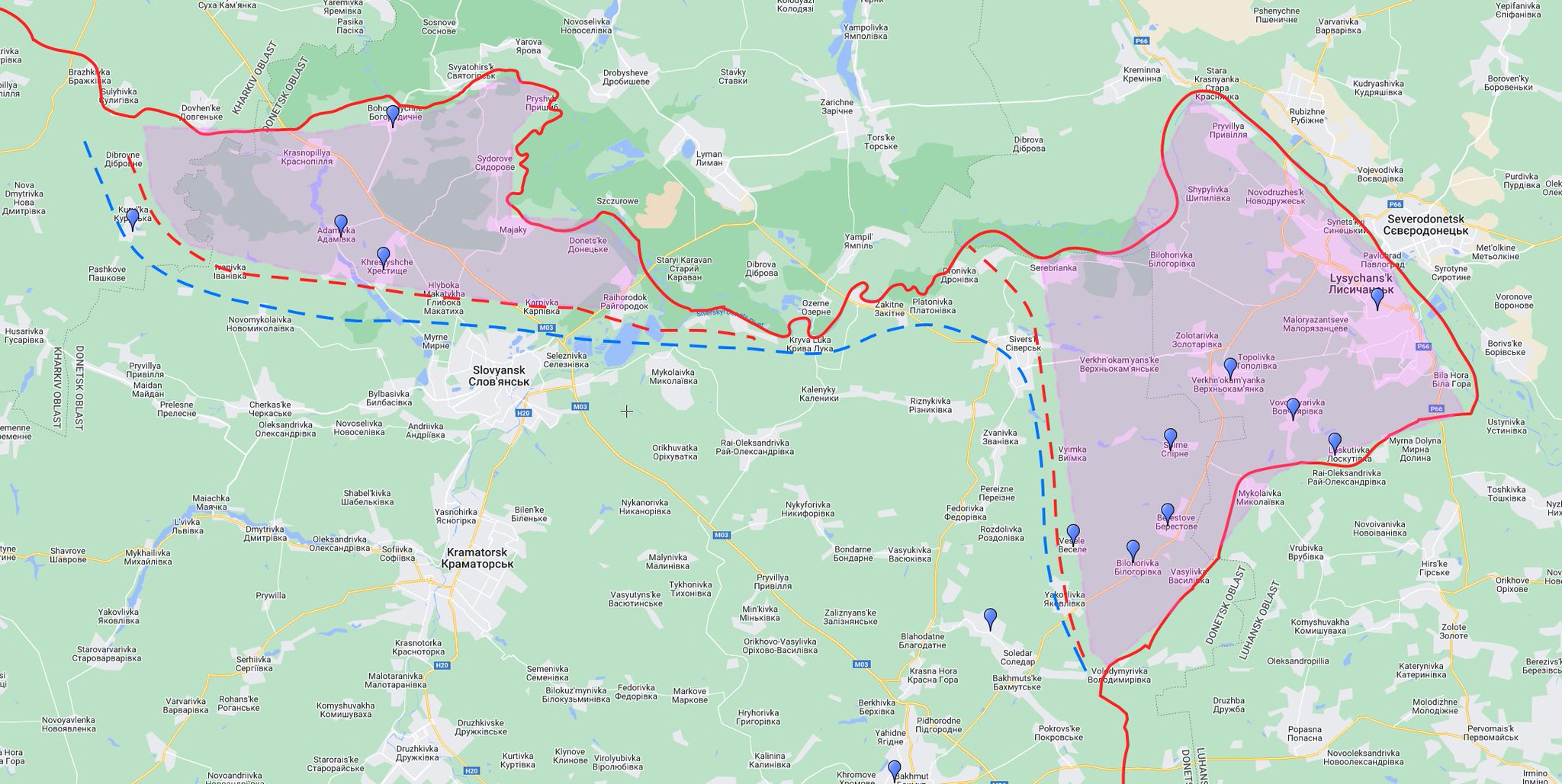Possible Russian offensive prediction