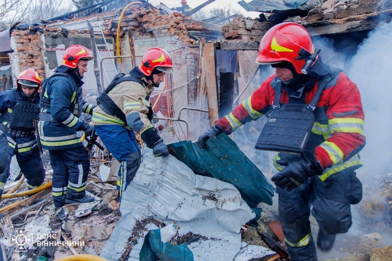 Vinnytsia region reports 18 injured in yesterday’s enemy attack; two in critical condition.