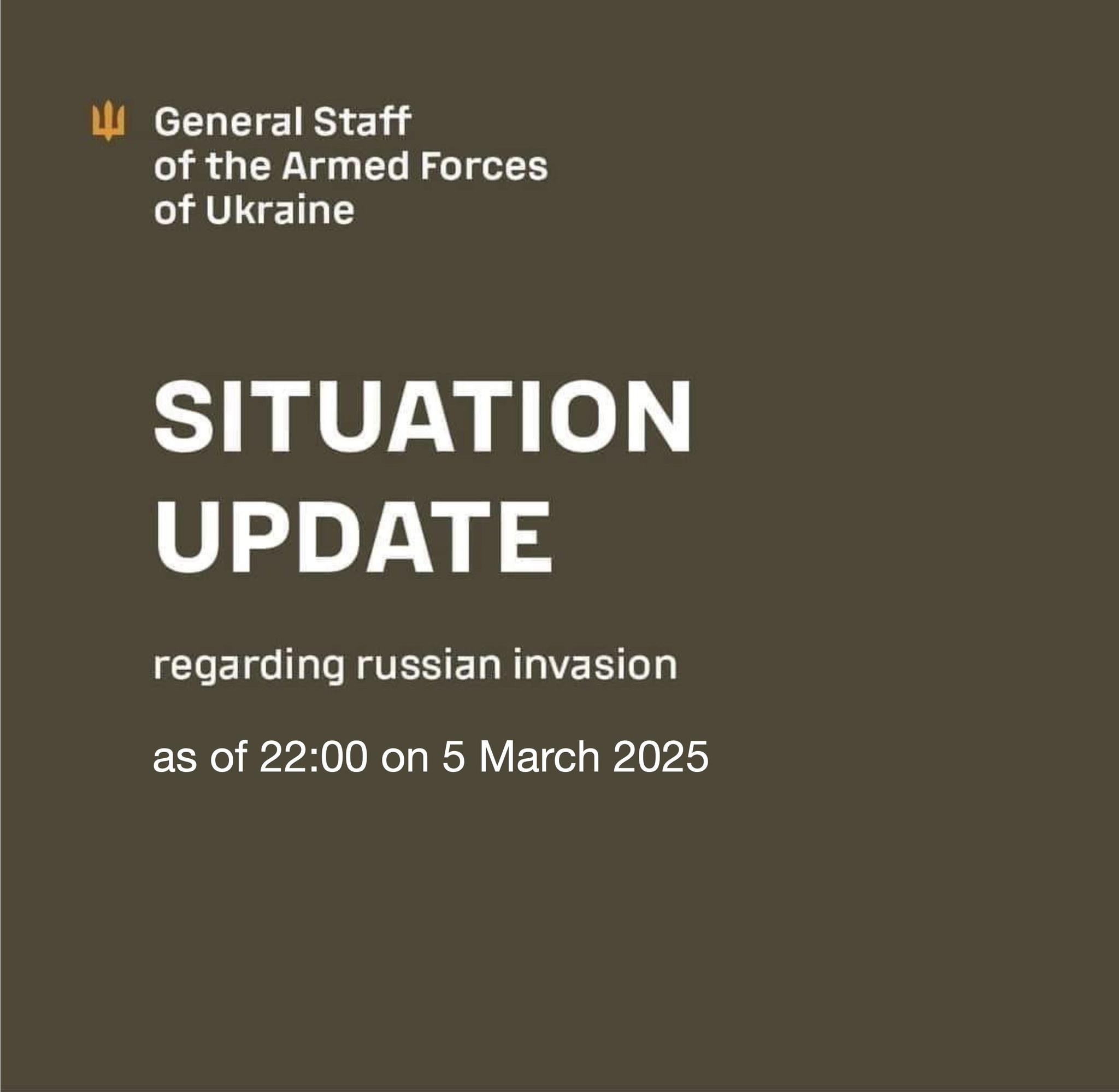 Massive Russian attacks: missiles, bombs, drones, and shelling on March 5
