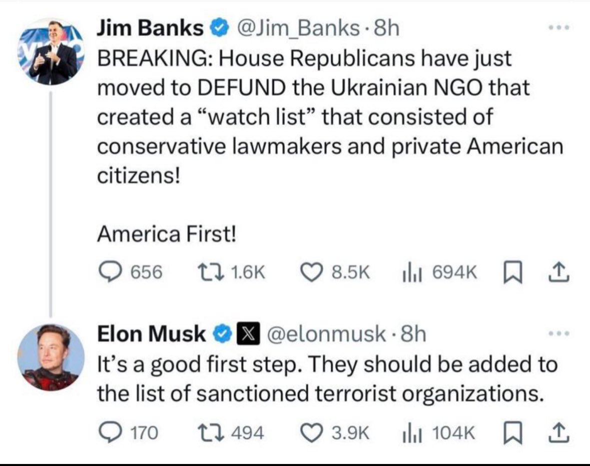 Critique of Elmo’s remarks against Ukraine aid