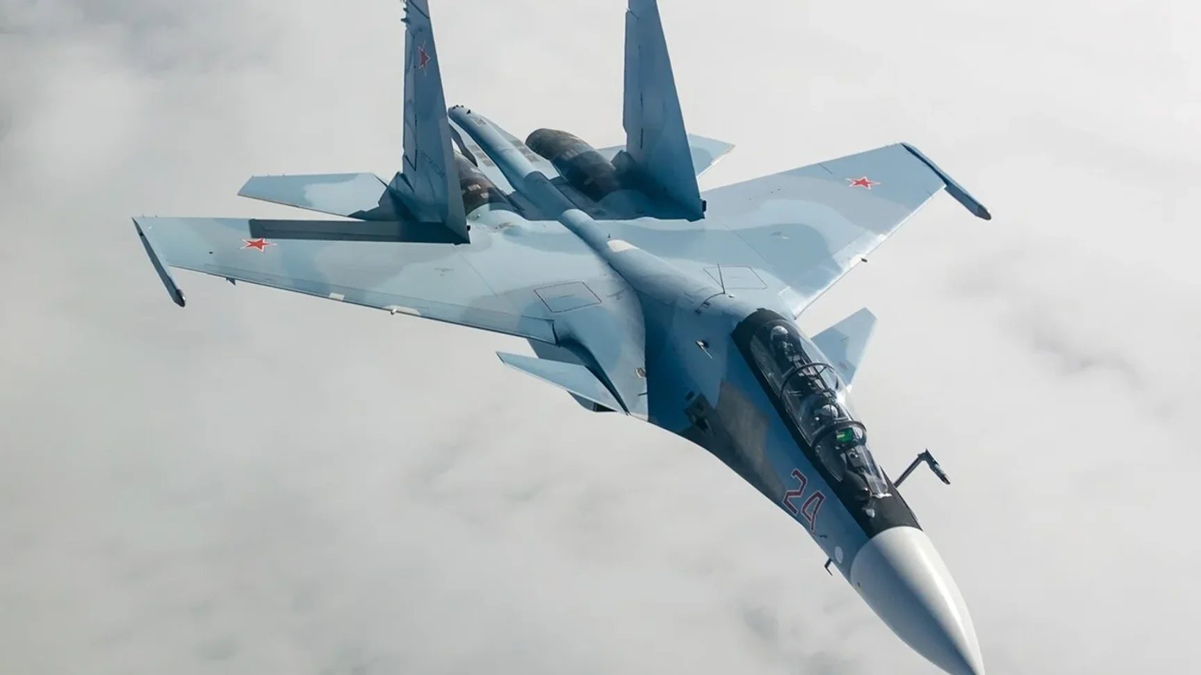 Lost Su-30 fighter over Crimea, RF Defense Ministry