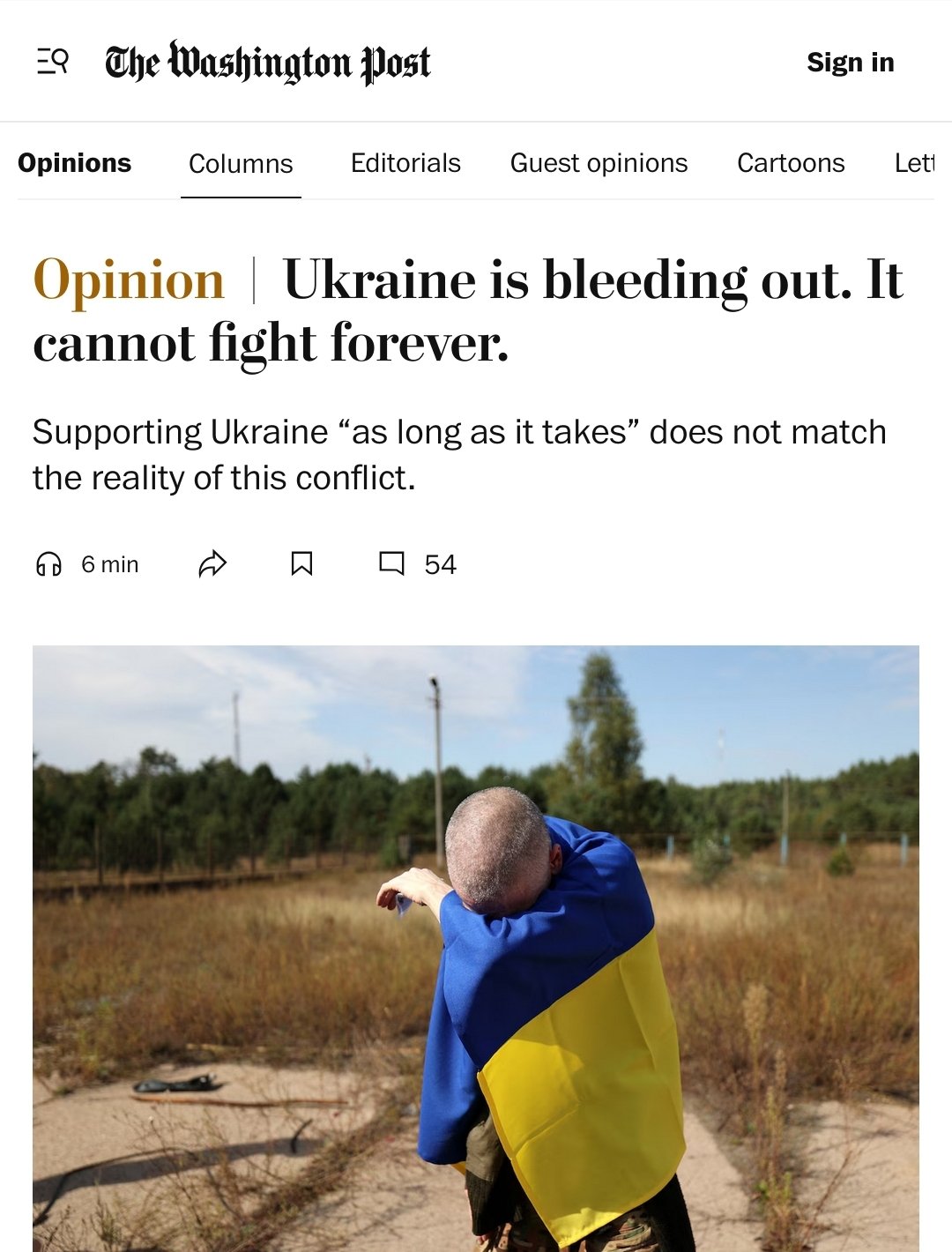 US should take more risks to help Ukraine