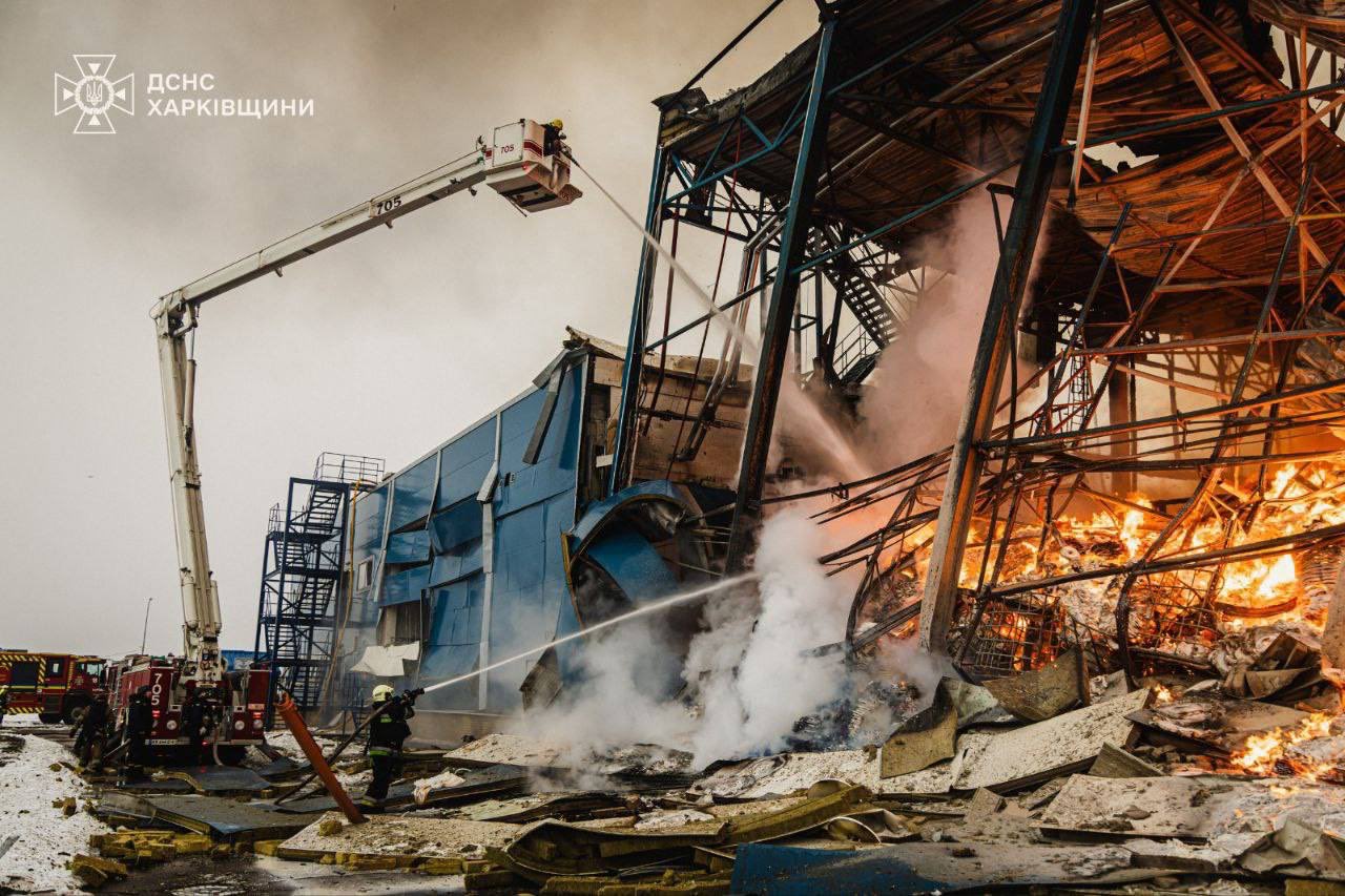 Russia Destroys Kharkiv Cigarette Factory