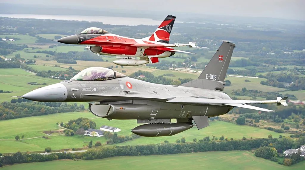 Ukraine Receives F-16 Fighter Jets from Denmark and Netherlands