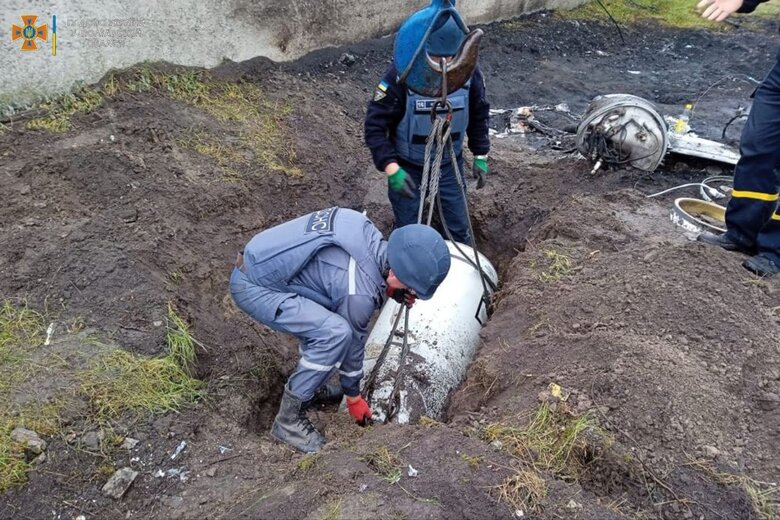 Half-ton Russian rocket neutralized in Poltava region