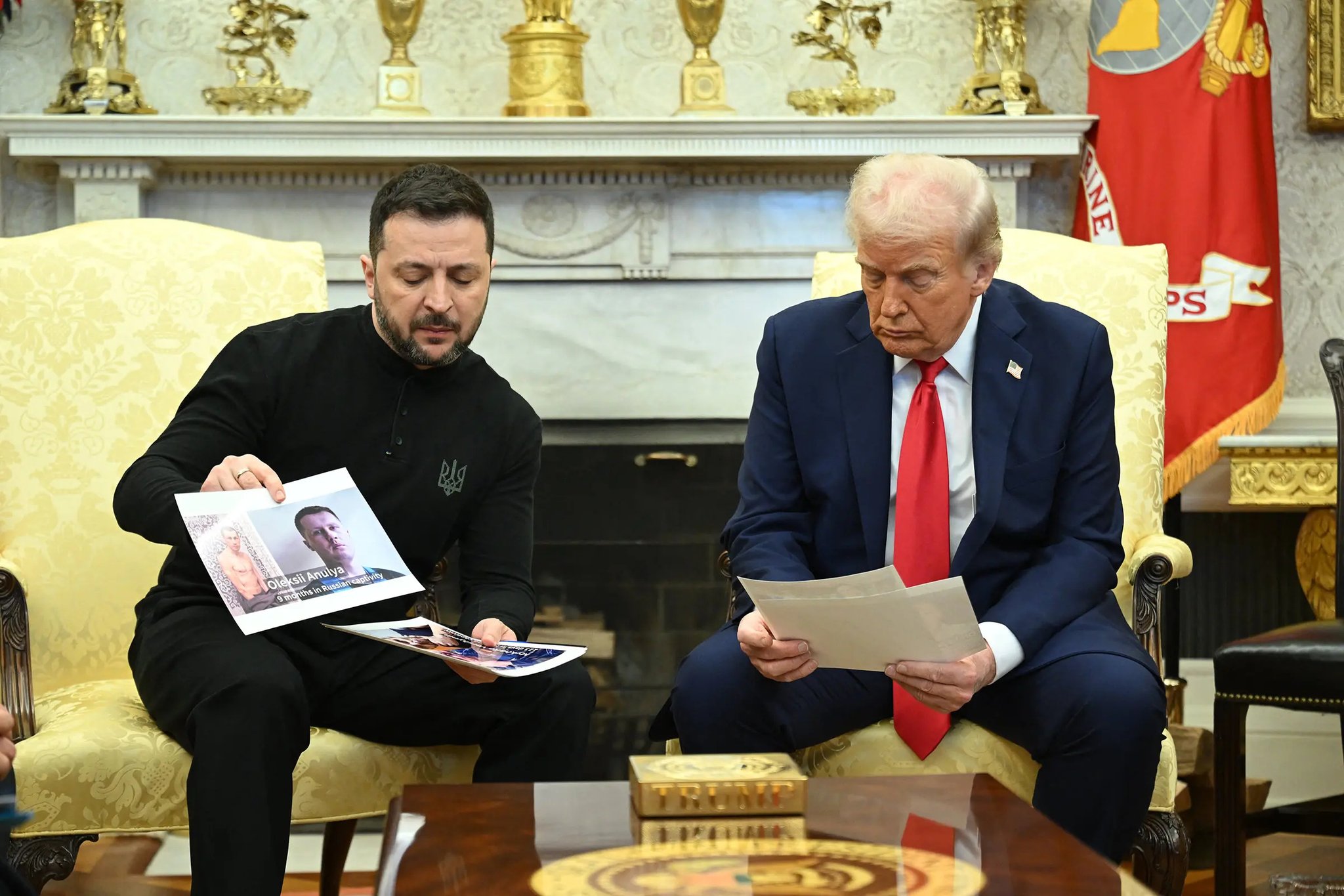 Zelensky showed Trump photos of Ukrainian soldiers after Russia’s captivity