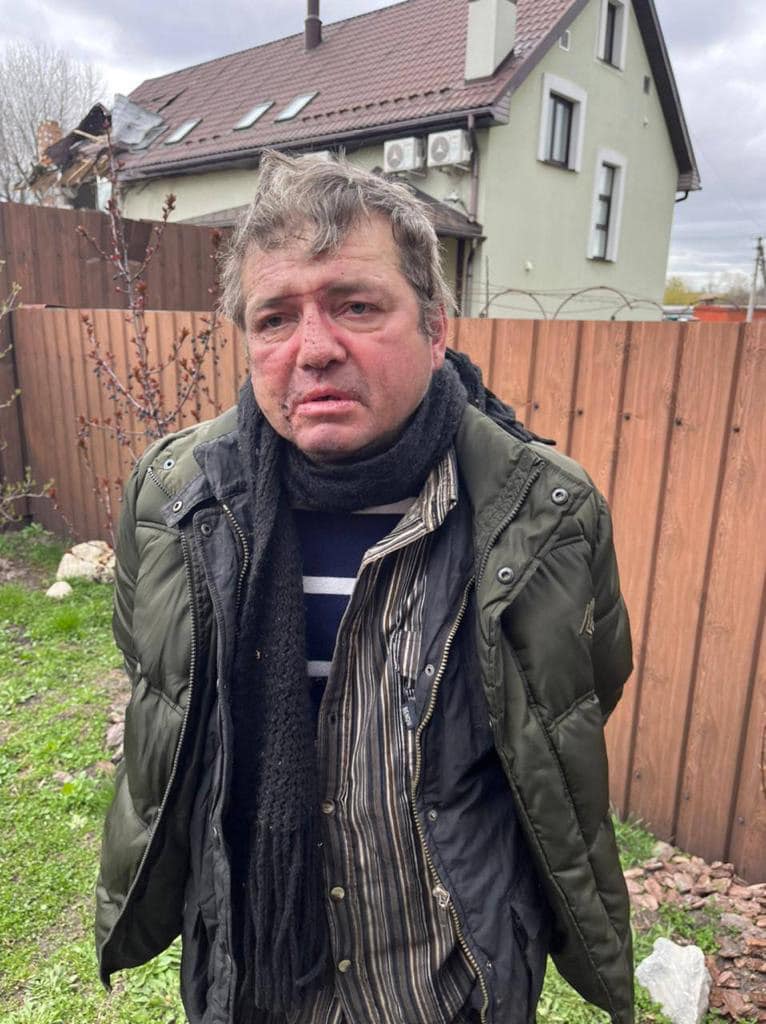 In Hostomel, a looter was detained by police