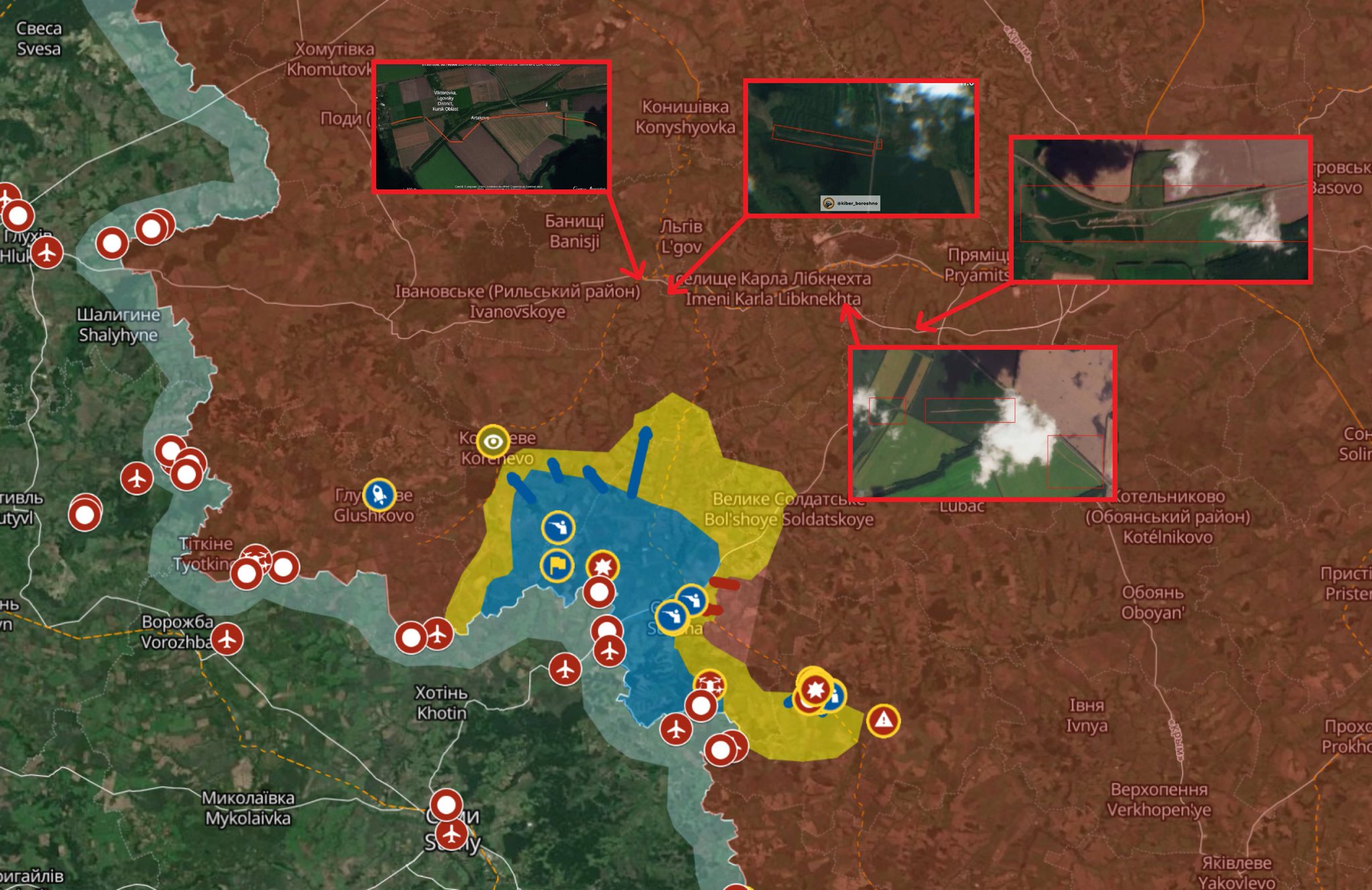 Russians dig arc trench network 45km from border, shifting to static warfare