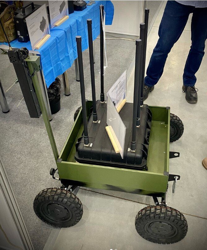 Russians use portable airfields to launch drones
