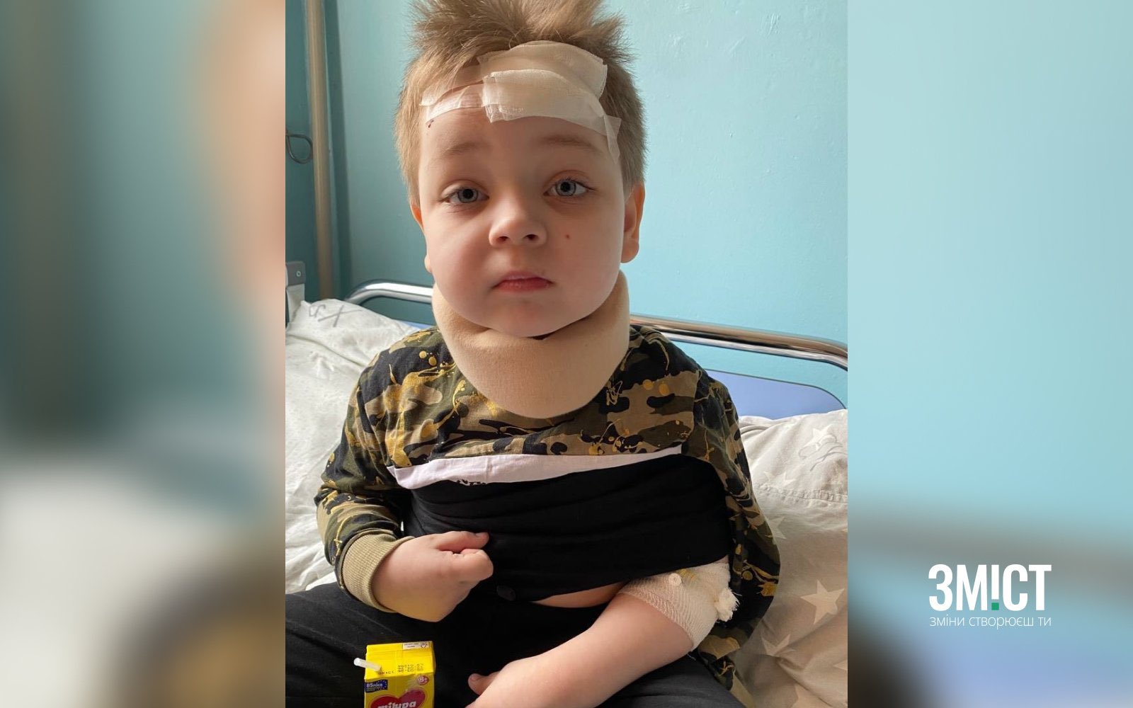 Russians target five-year-old from Poltava, spending lavishly on the attack.
