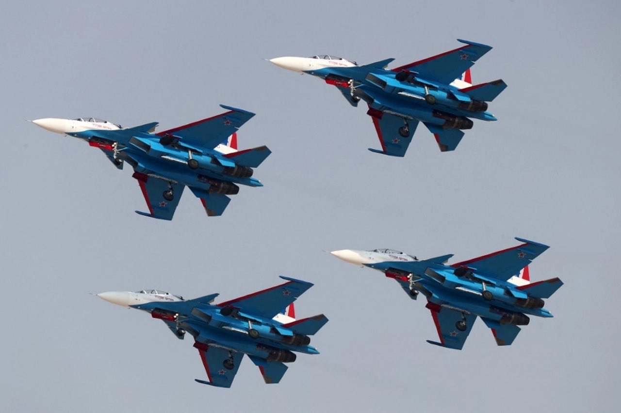 Ukrainian drones destroy Su-30SM fighter jet at Saky airfield