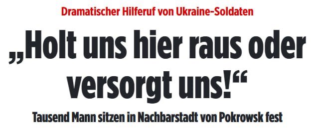 Several thousand Ukrainian soldiers surrounded in Myrnohrad, aid needed