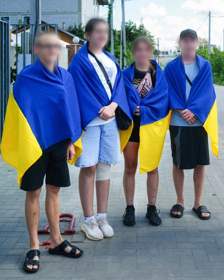 7 more children returned from occupied territories