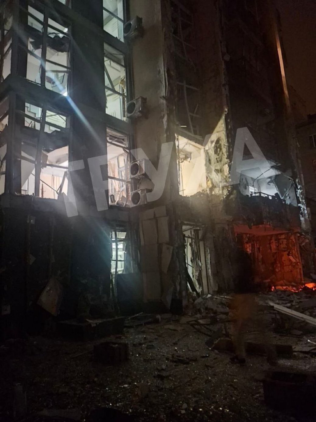 What Russia did to us this night. Kyiv