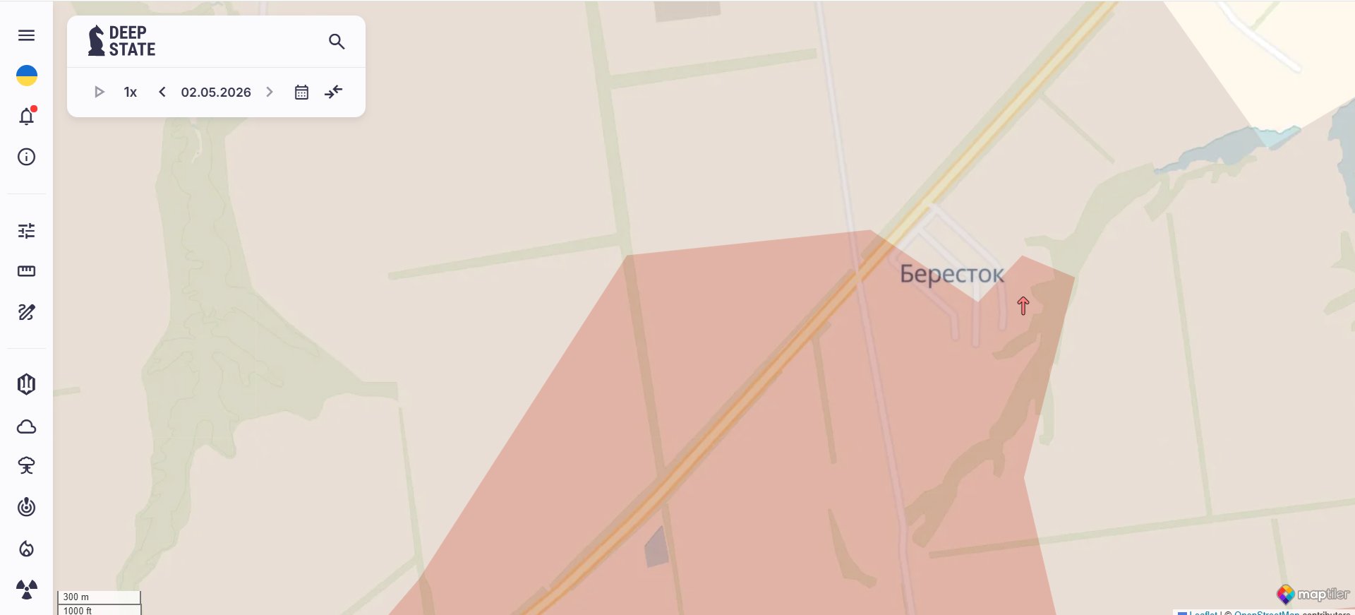 Enemy advances near Berezka and Ivanopillia