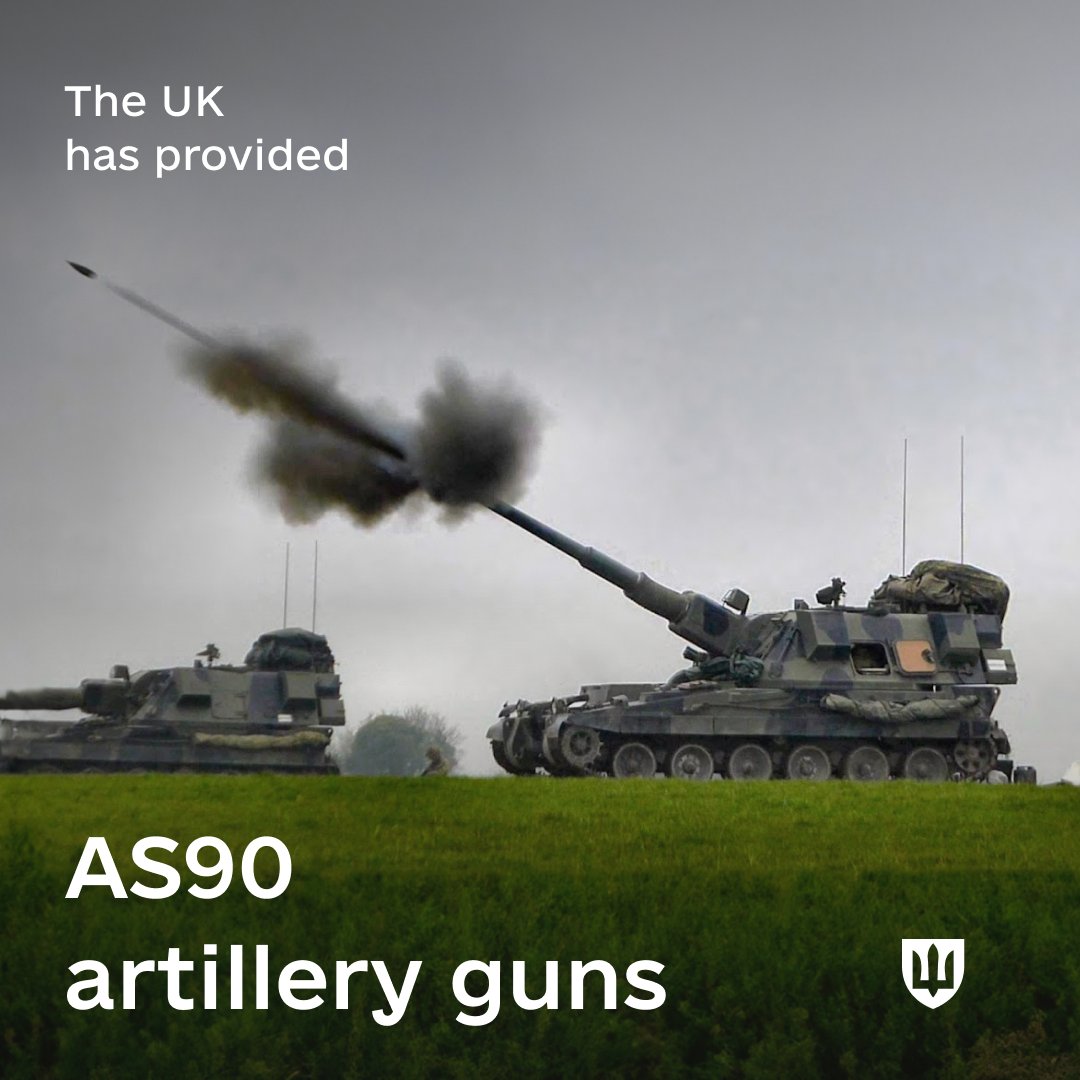 UK to send more AS-90 artillery guns to Ukraine