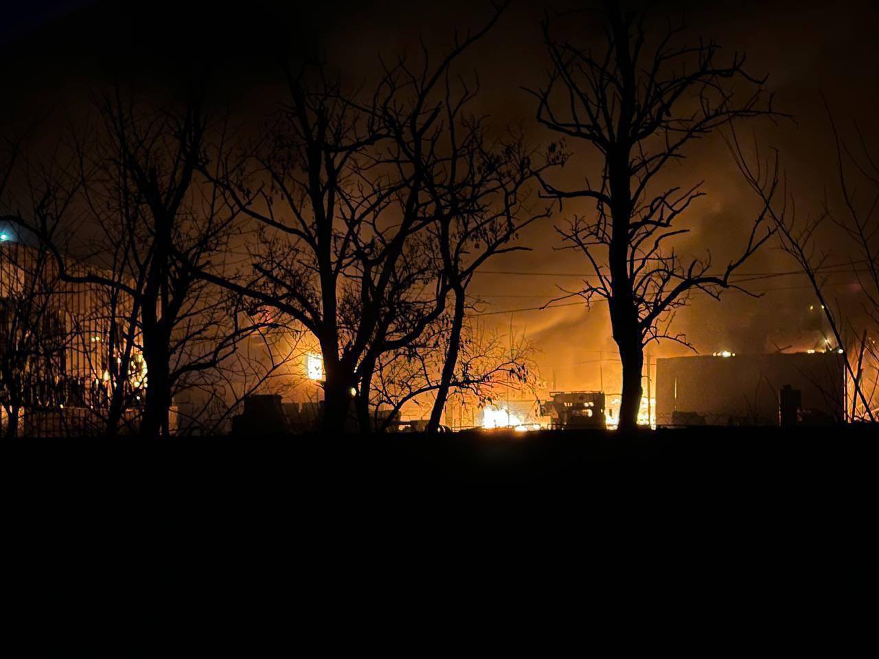 Fires erupt in Kryvyi Rih after Russian drone strikes