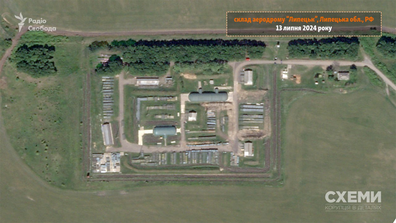 Night Ukrainian strikes on Lipetsk airfield: destruction and fire