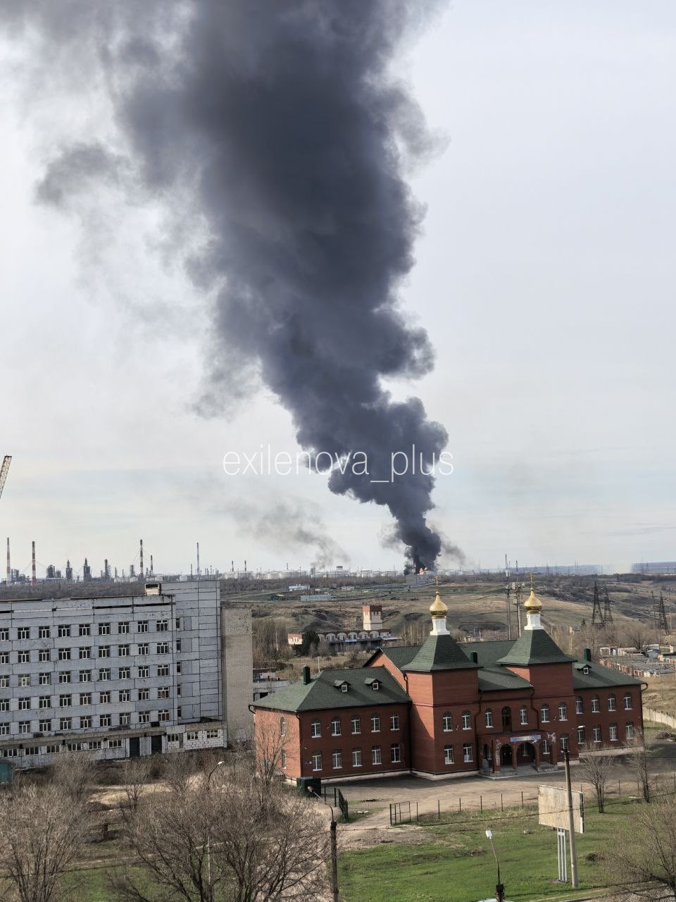 More Footage of Syzran Oil Refinery Circulates Online