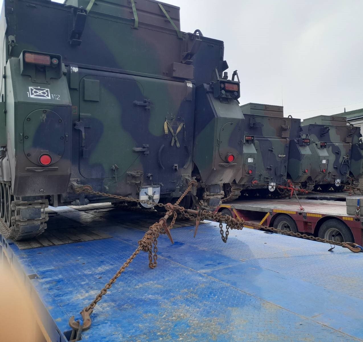 Lithuania donates M577 command vehicles to Ukraine