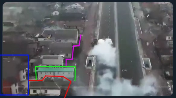 New geolocation confirmation near Brovary, south of prior point