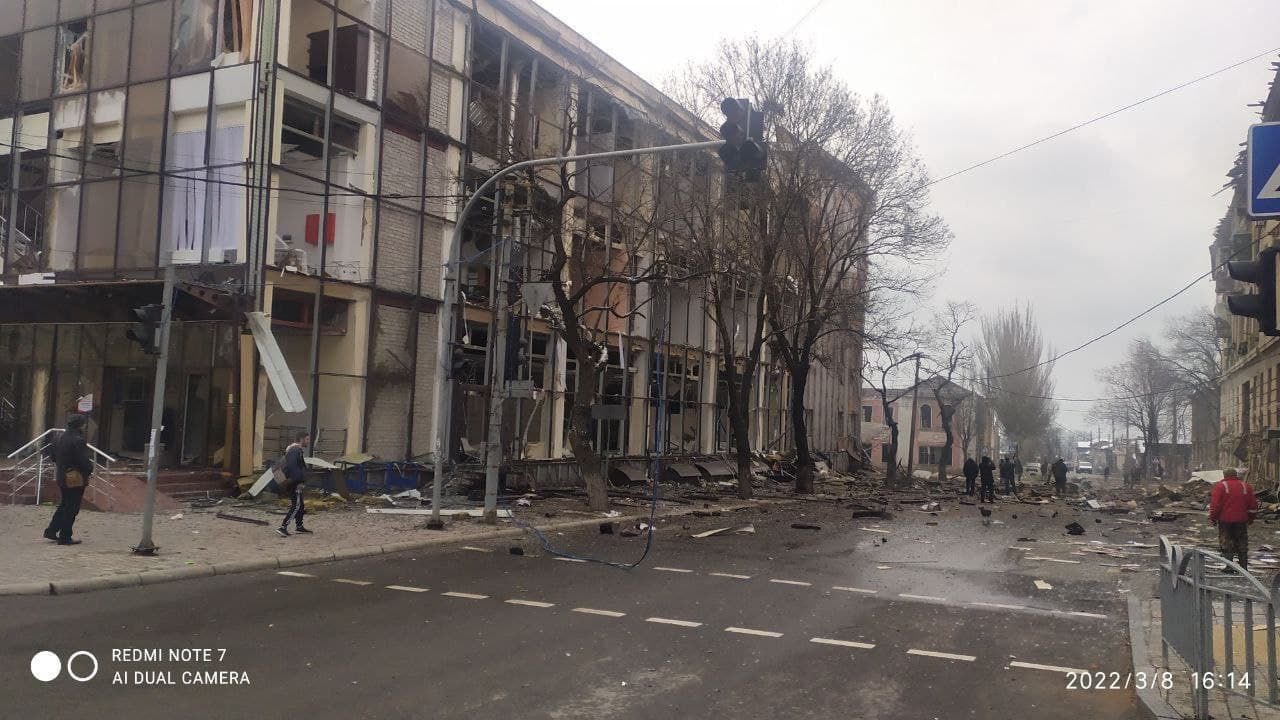 Rare images of Mariupol’s destruction
