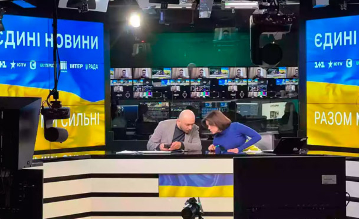 Number of TV marathon channels in Ukraine halved
