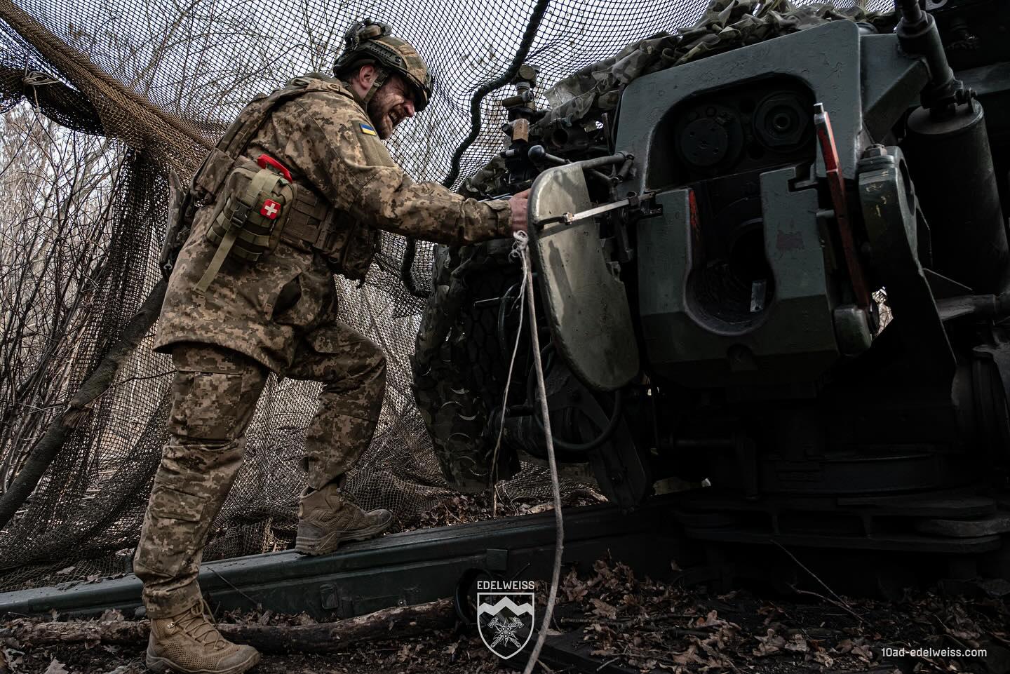 Ukrainian warriors defend their land