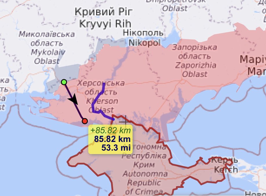 Explosions reported in Skadovsk, Kherson region; Russian air defense active