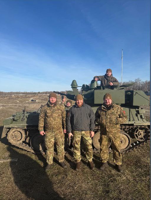 British FV101 Scorpion in Bureviy Brigade