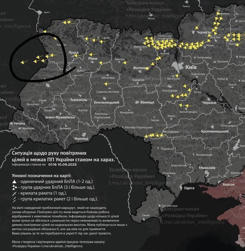 Russian drones strike Poland overnight