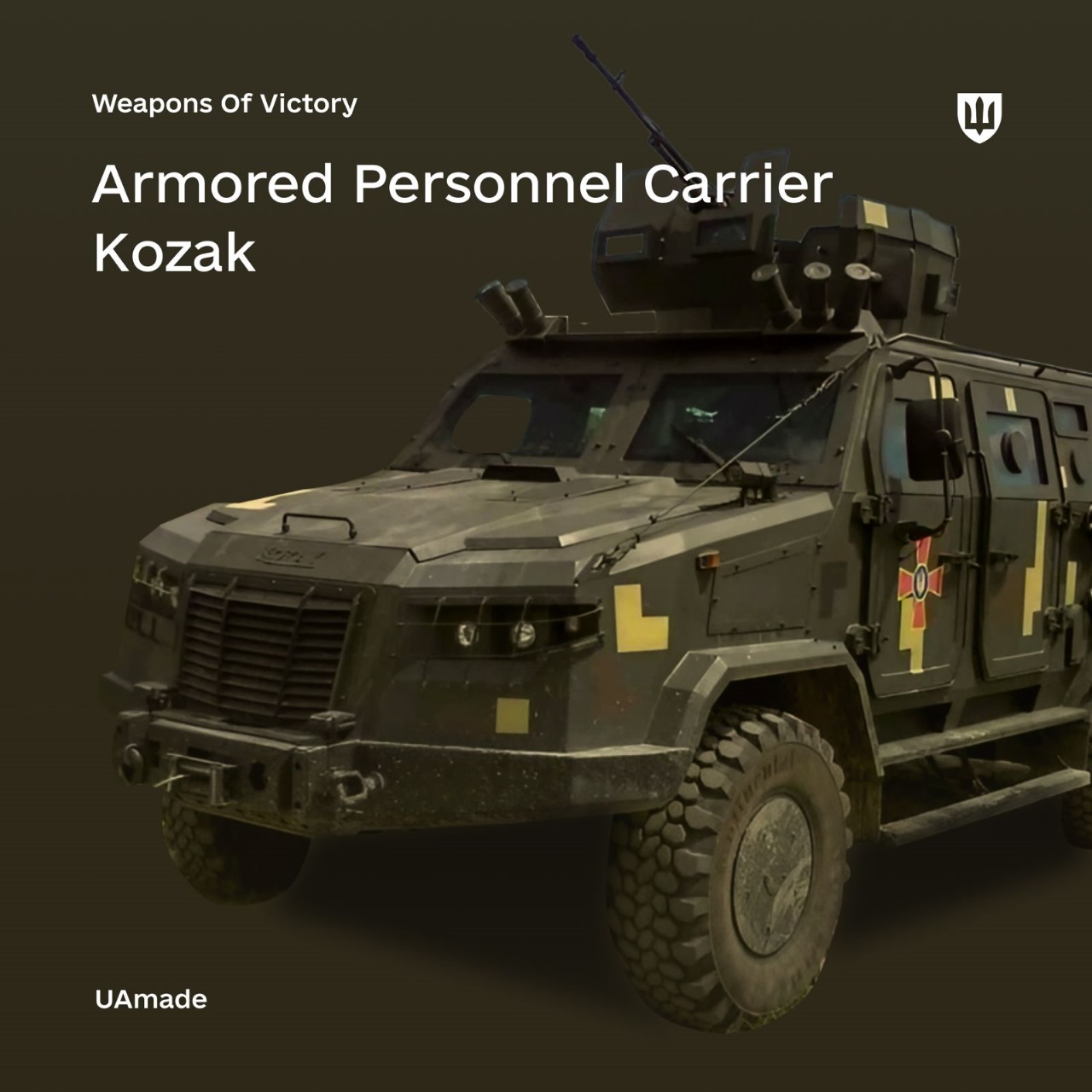 Kozak: Ukrainian armored personnel carriers with V-hull, first prototype in 2009, Kozak-7 in 2022