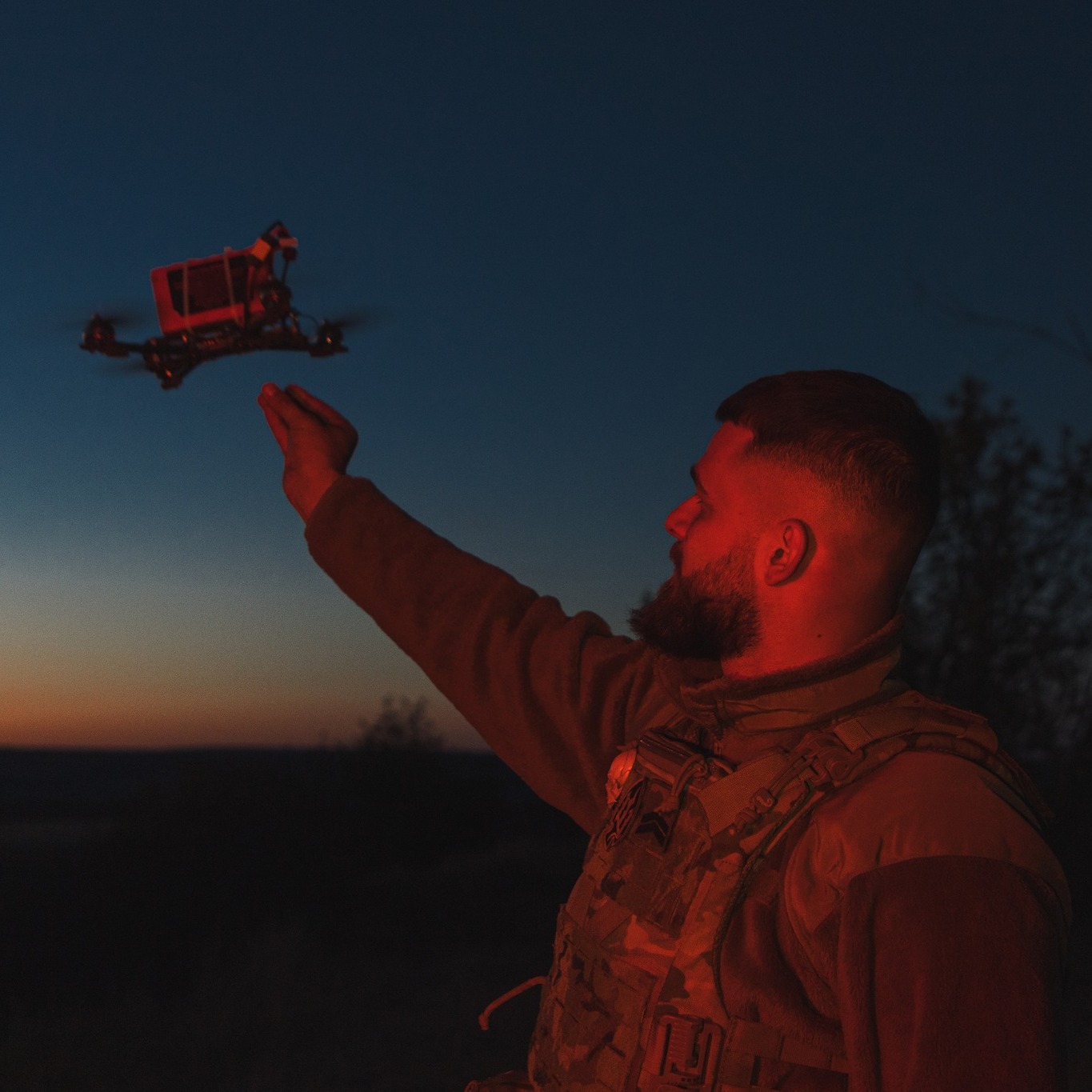 Night Hunt of 28th Mechanized Brigade in Donetsk
