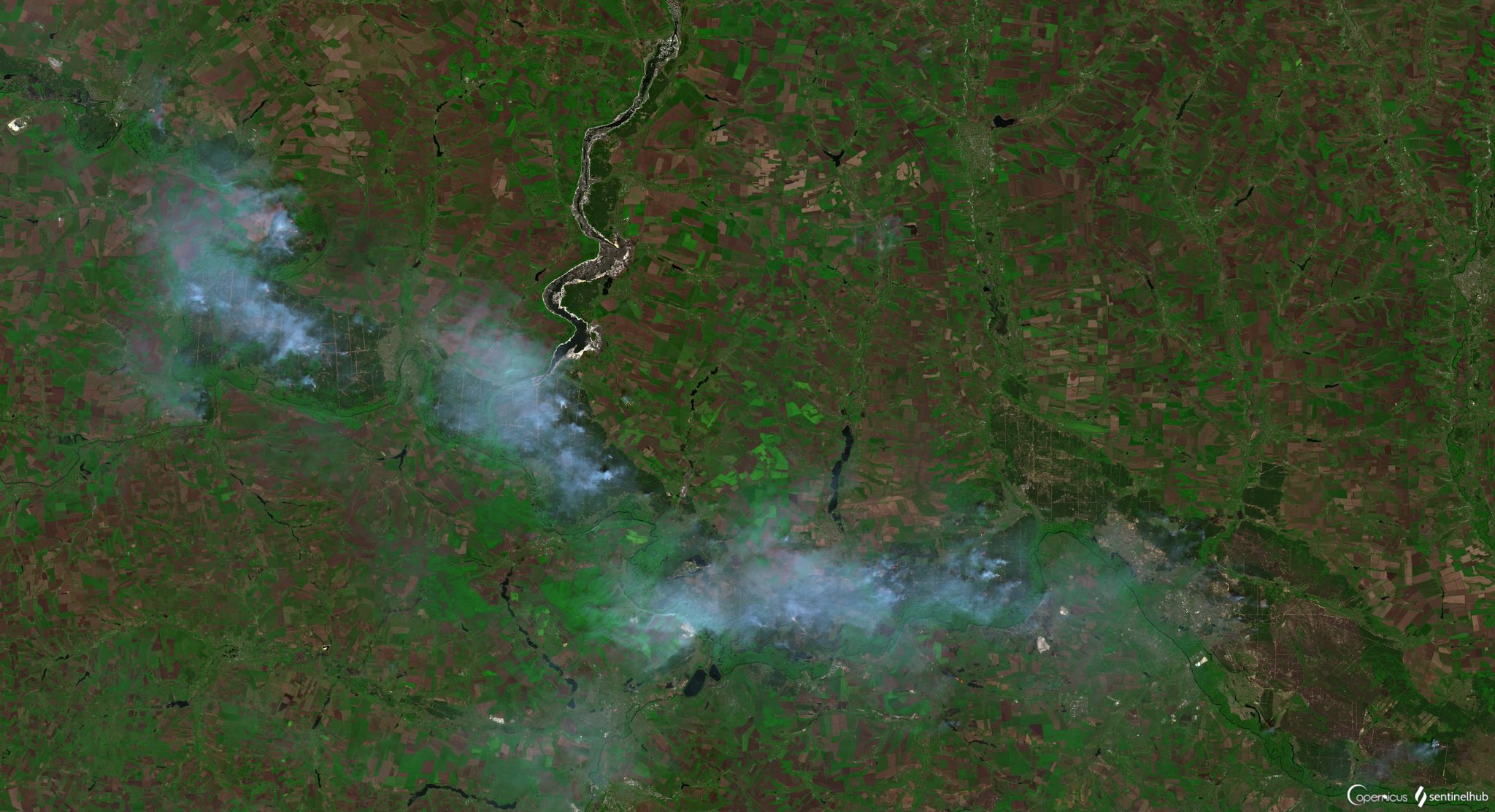 Firefront between Severodonetsk and Izyum