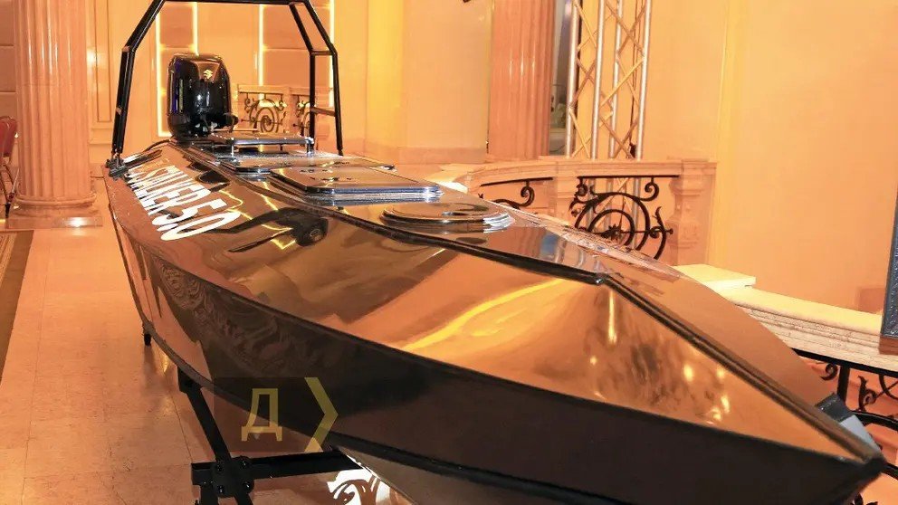 Ukrainian Stalker 5.0 maritime drone presented at Black Sea Forum