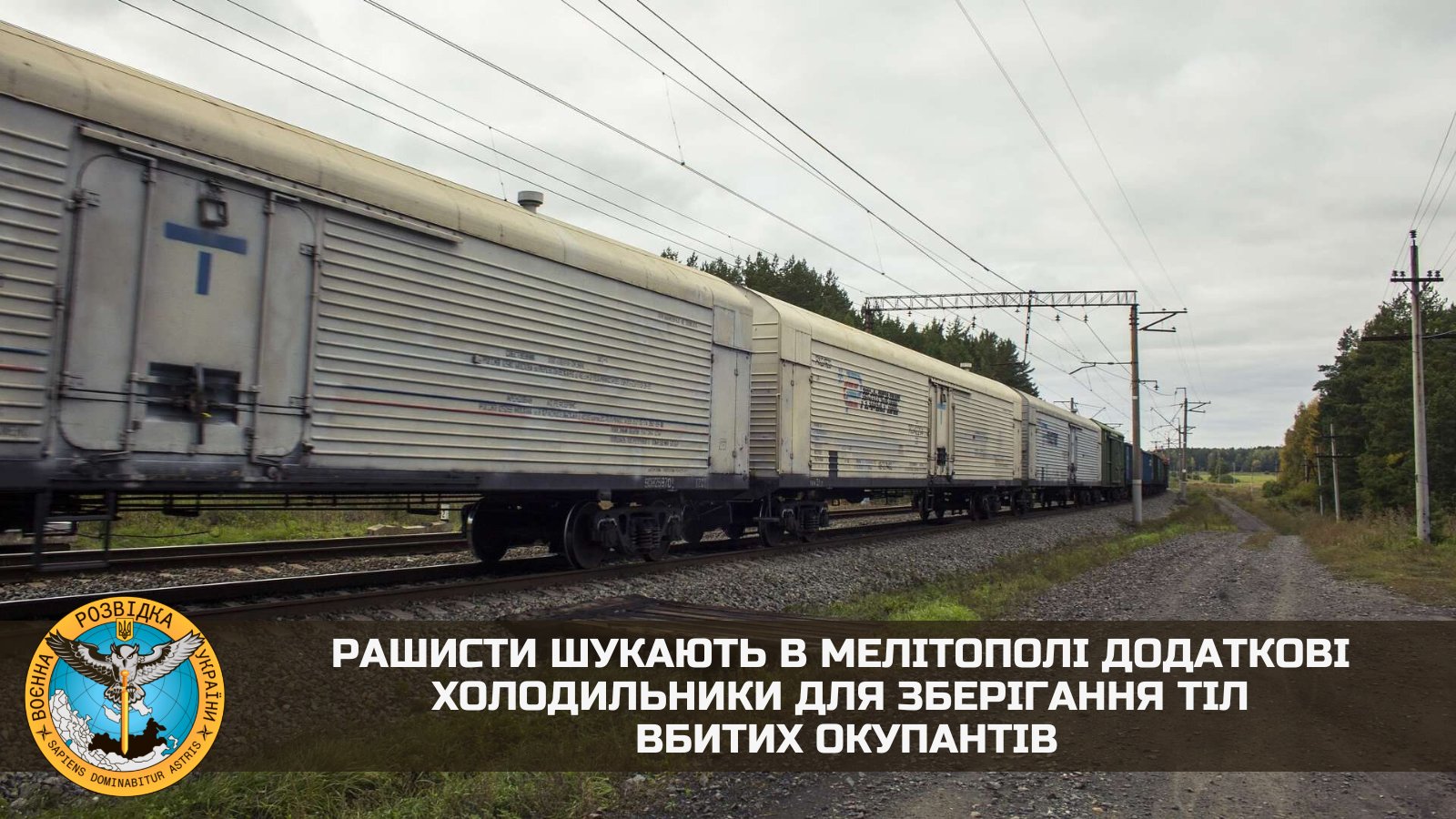 Russians seek refrigerators in Melitopol for fallen occupiers’ bodies