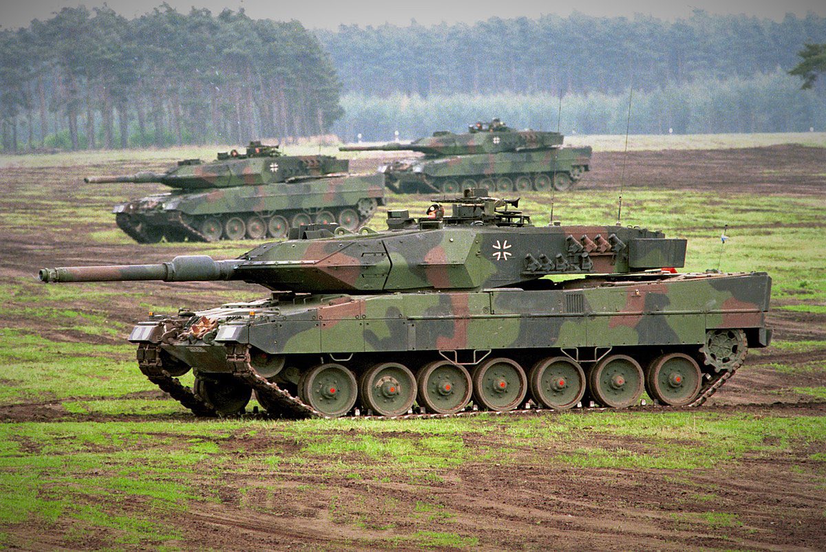 German aid package includes IRIS-T, Leopard 1 and drones