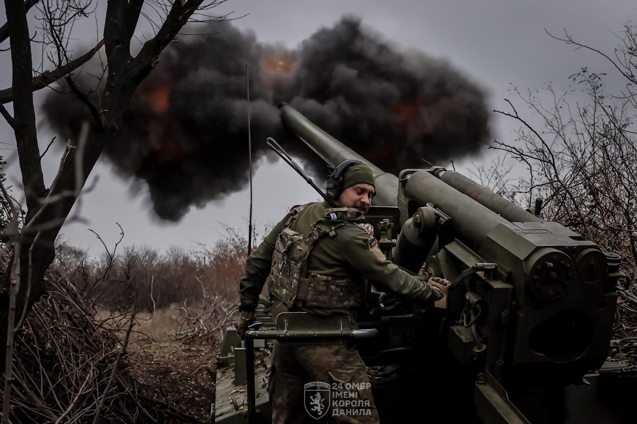24th Mechanized Brigade: Unwavering resolve to defend our land with every shell.