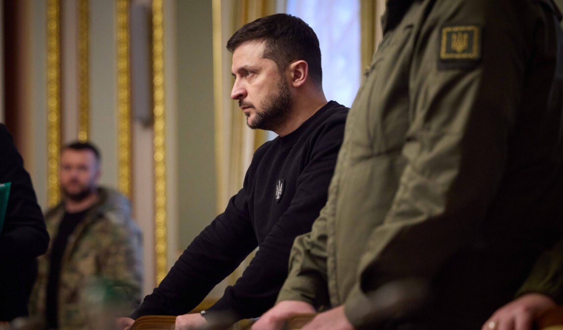 Zelensky holds General Staff meeting on key front lines