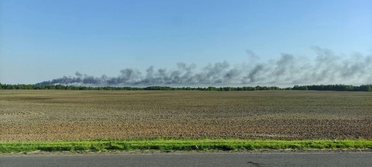 Explosions at Russian military base near Klintsy