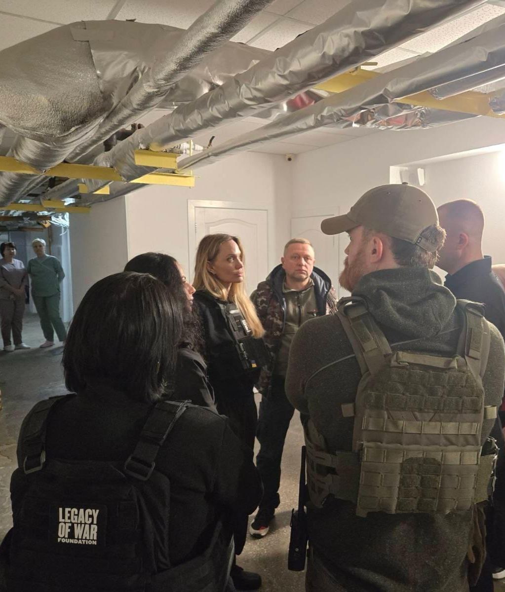 Angelina Jolie’s Visit to Kherson and Mykolaiv